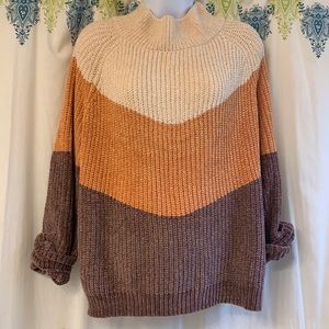 **LAST CHANCE** Slouchy Chevron sweater